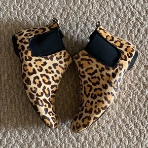 Leopard booties